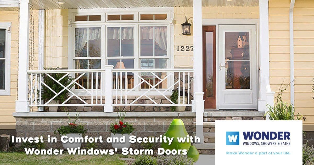 Patio invest in comfort storm doors security