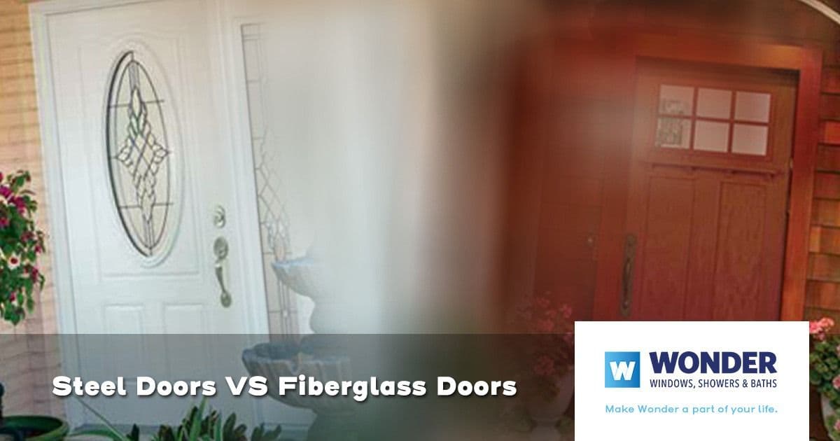 fiber glass vs steel doors