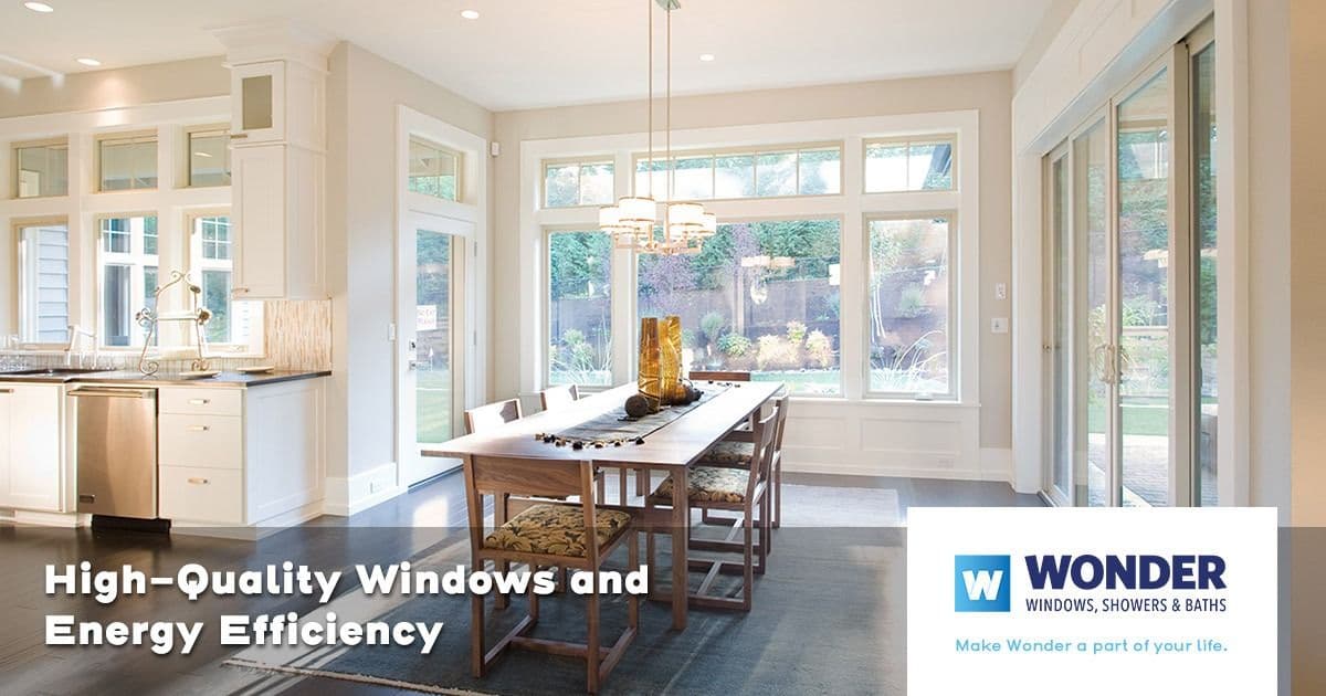 dining room with windows